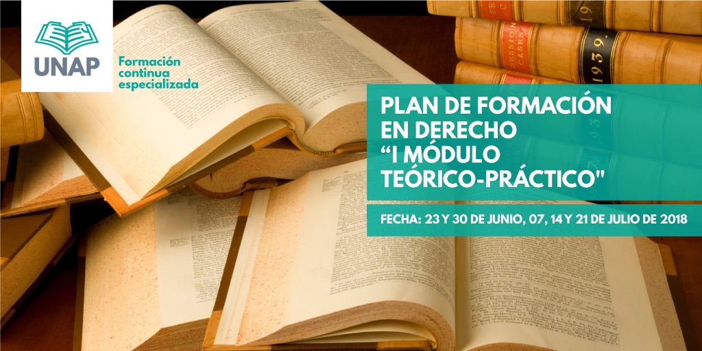 Plan de formación en Derecho I Módulo Teórico-Práctico